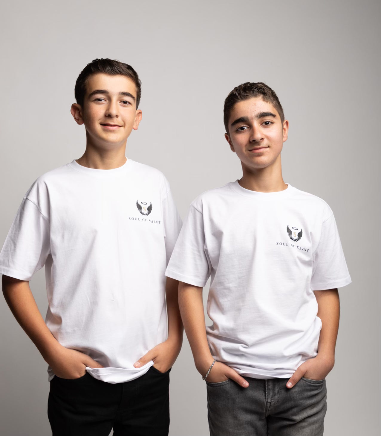 White & Black T-Shirt