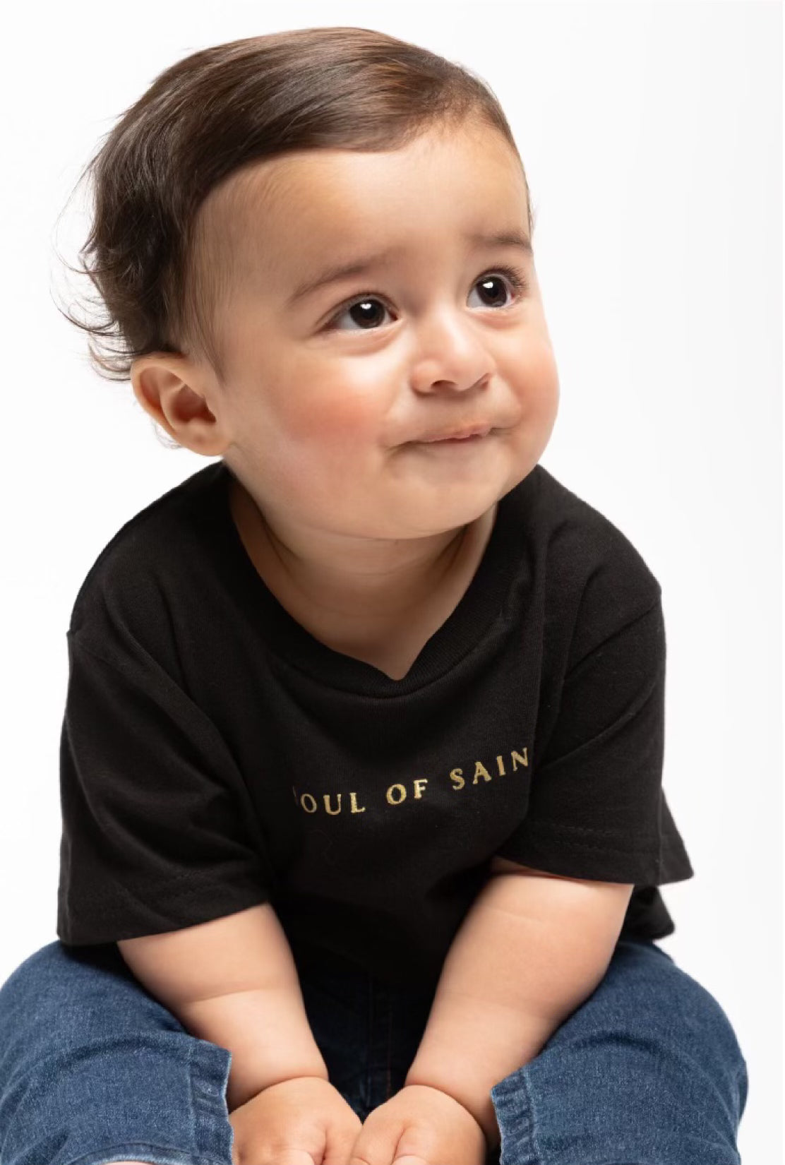 Black and Gold Baby T-Shirts