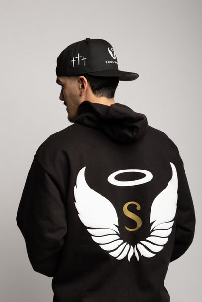 Fleece Black Hoodies