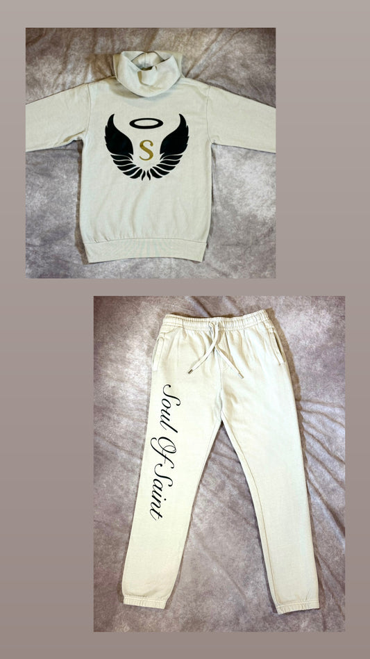 Cream Comfortable Lounge Set