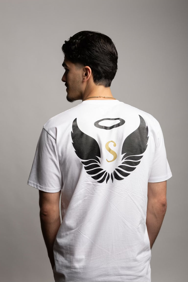 White & Black T-Shirt