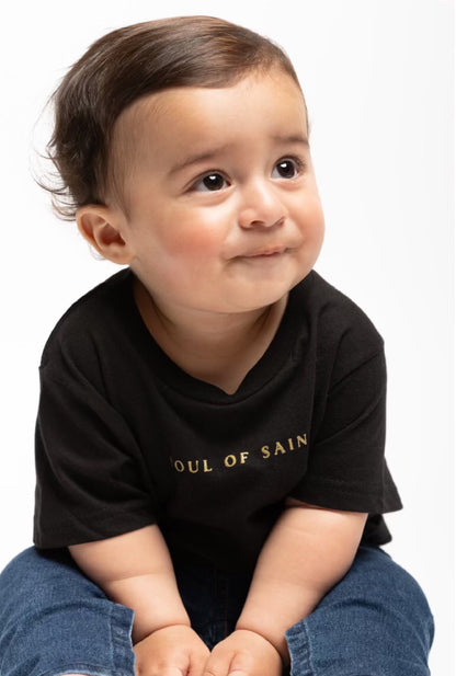 Black and Gold Baby T-Shirts