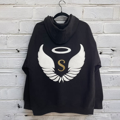 Fleece Black Hoodies